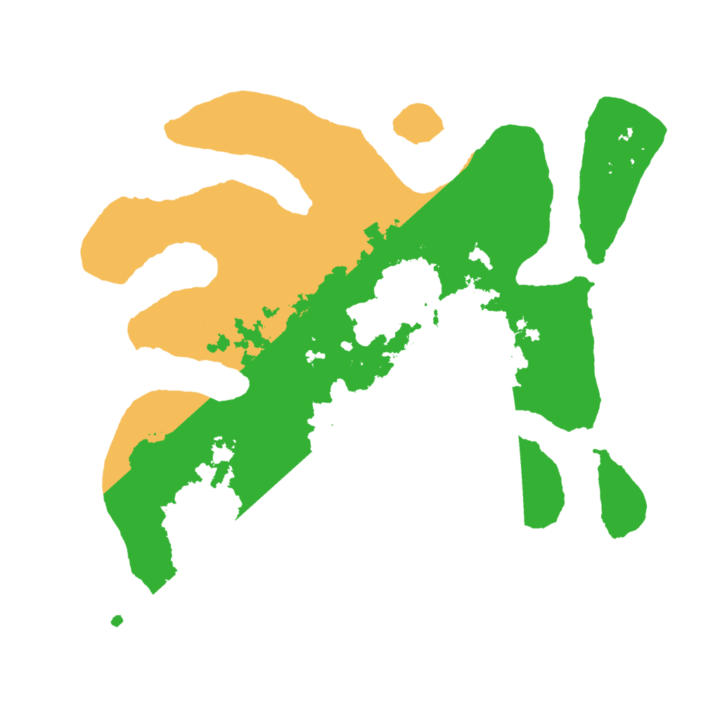 Biome Rust Map: Barren, Size: 2775, Seed: 1254687