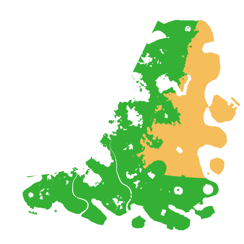 Biome Rust Map: Procedural Map, Size: 4250, Seed: 440937