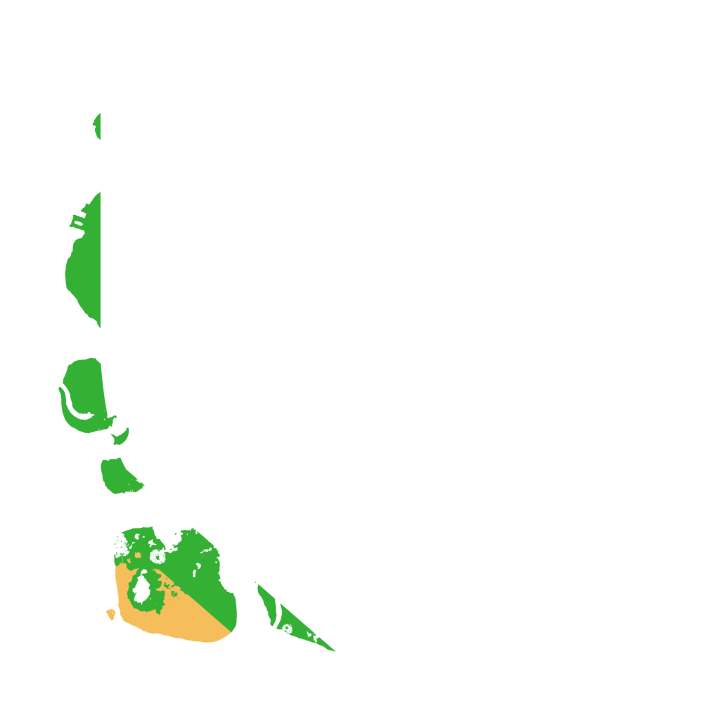 Biome Rust Map: Procedural Map, Size: 3500, Seed: 1607900098