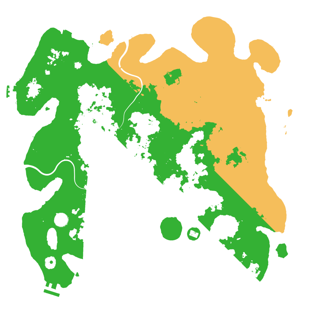 Biome Rust Map: Procedural Map, Size: 3875, Seed: 436624091