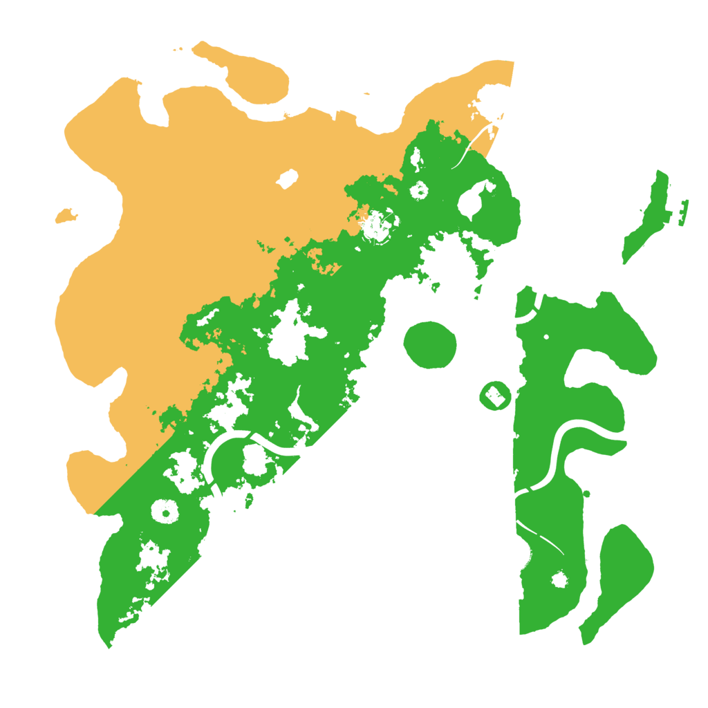 Biome Rust Map: Procedural Map, Size: 4000, Seed: 1031726280