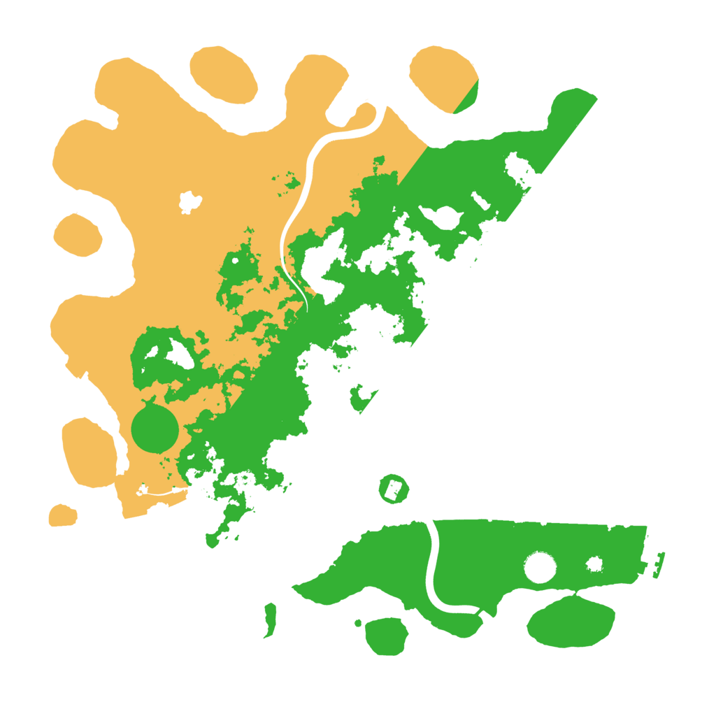 Biome Rust Map: Procedural Map, Size: 4000, Seed: 26011982