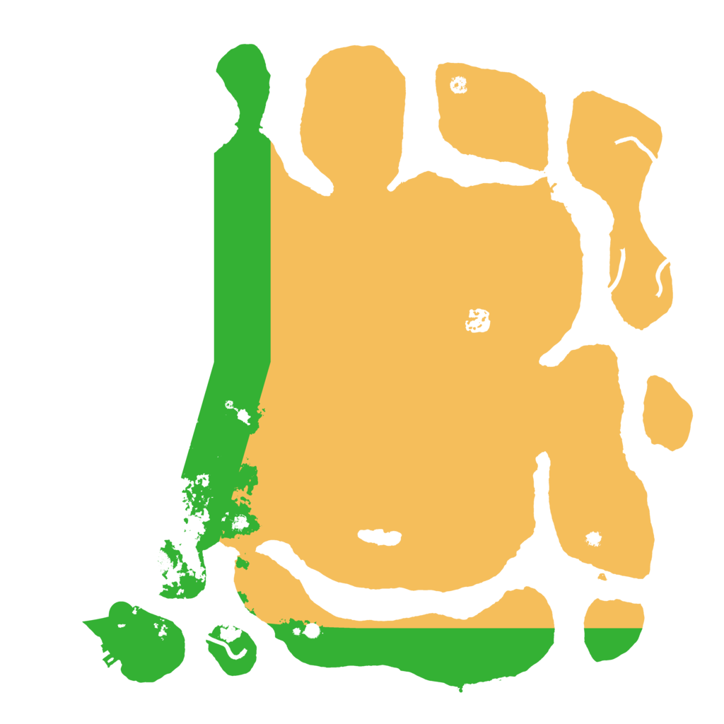 Biome Rust Map: Procedural Map, Size: 4250, Seed: 1394339495