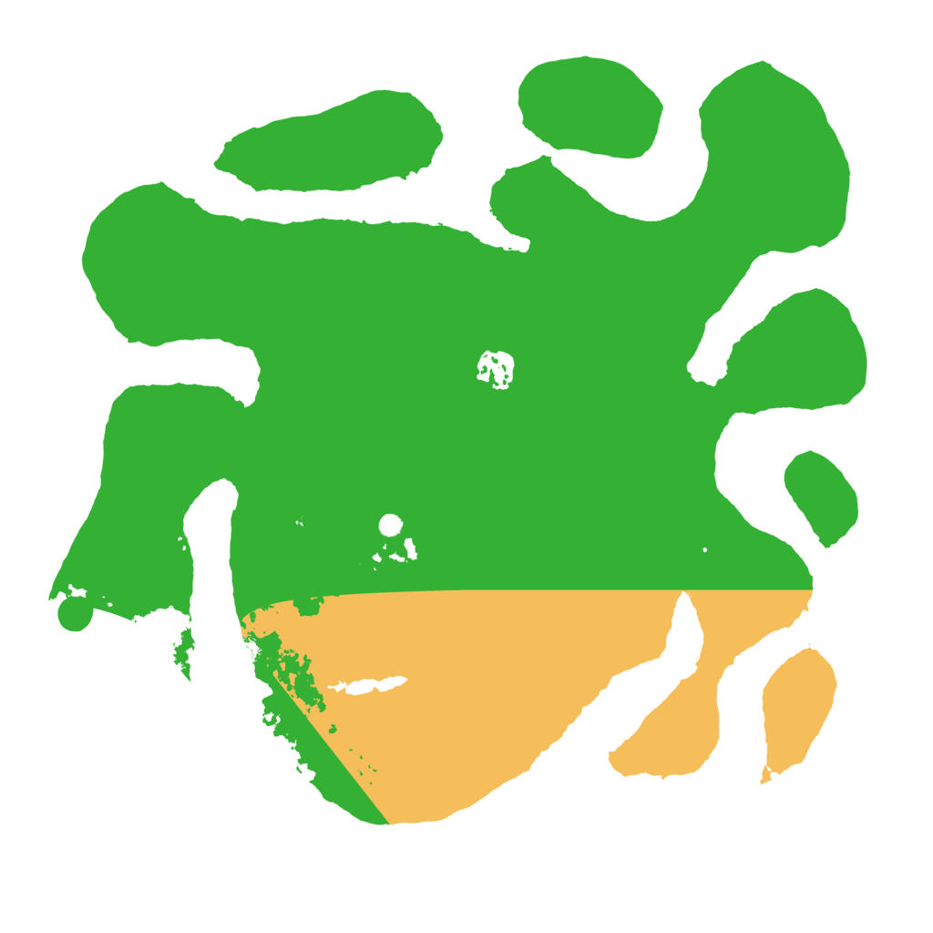 Biome Rust Map: Barren, Size: 3600, Seed: 511015965