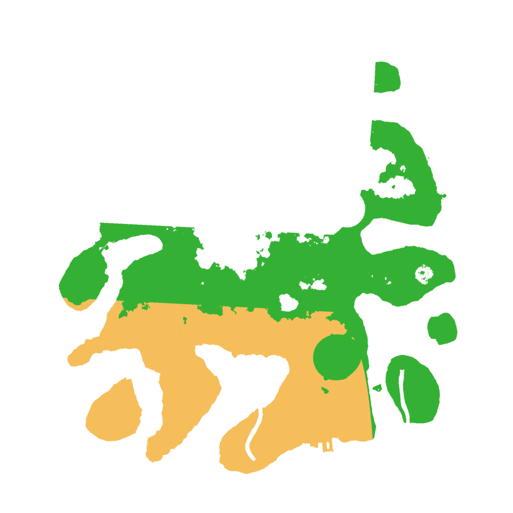 Biome Rust Map: Procedural Map, Size: 3000, Seed: 1381