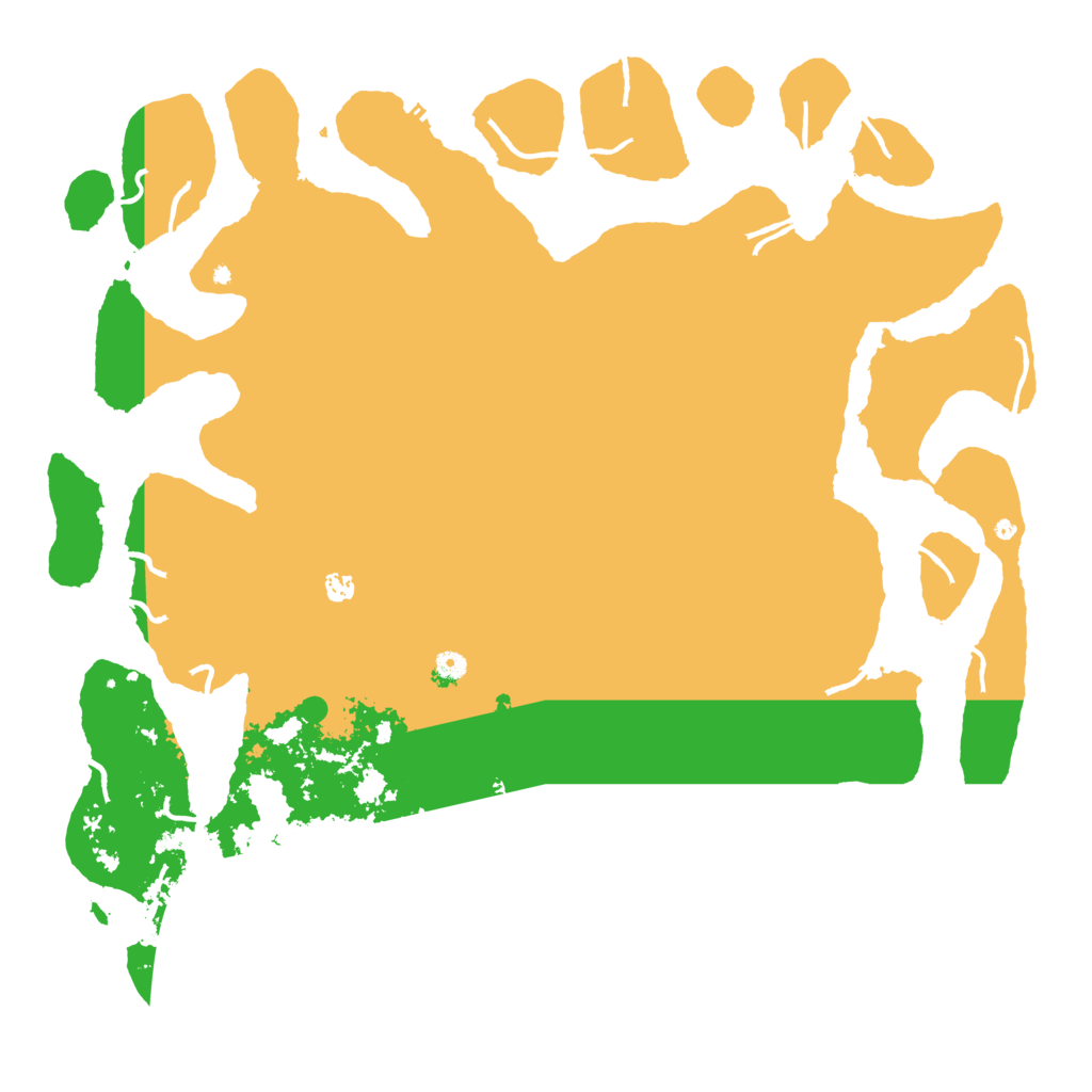 Biome Rust Map: Procedural Map, Size: 5500, Seed: 963675