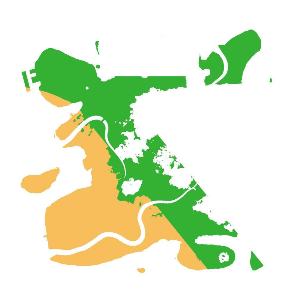 Biome Rust Map: Procedural Map, Size: 3001, Seed: 1337
