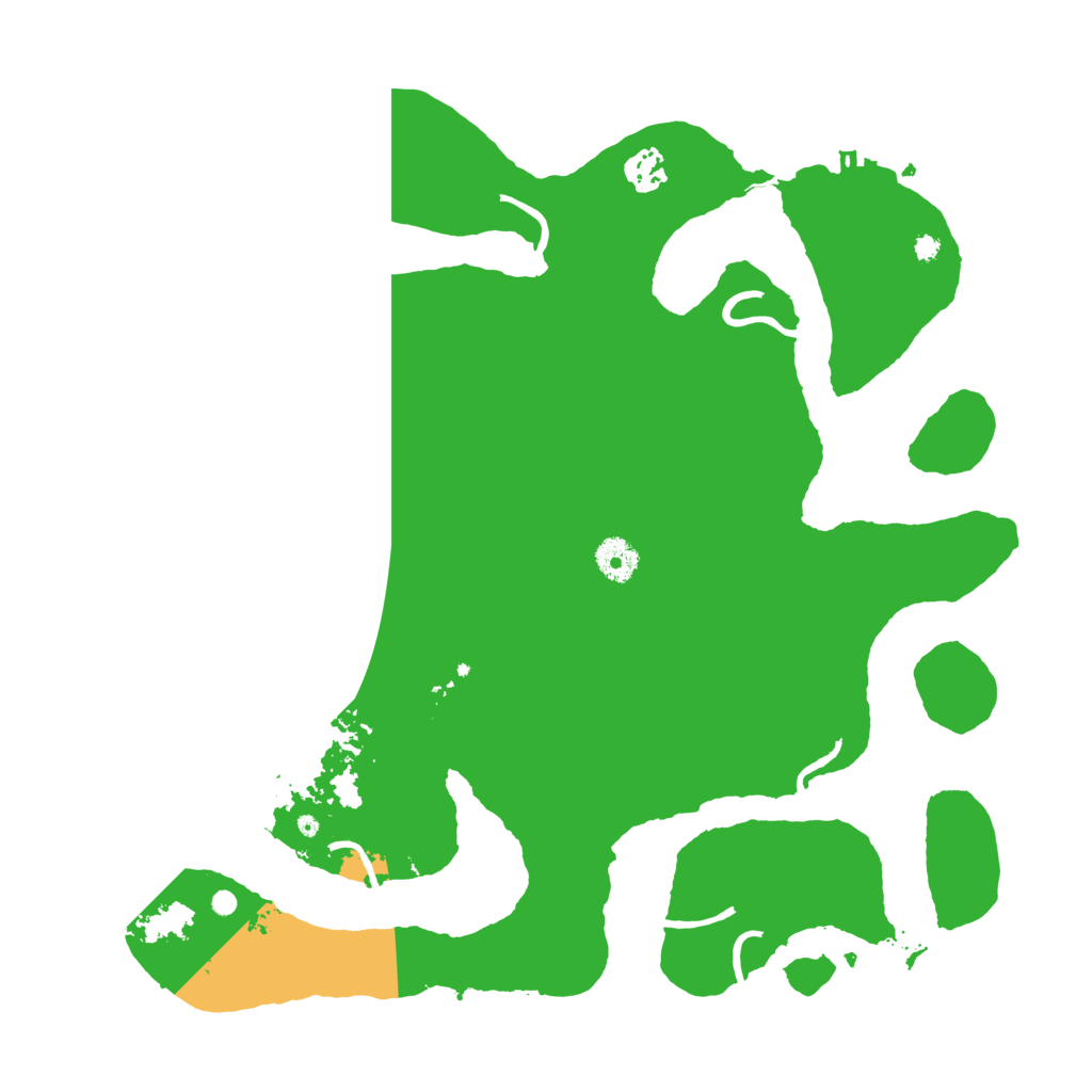 Biome Rust Map: Procedural Map, Size: 3850, Seed: 1264621473