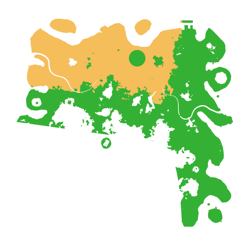 Biome Rust Map: Procedural Map, Size: 4000, Seed: 62750