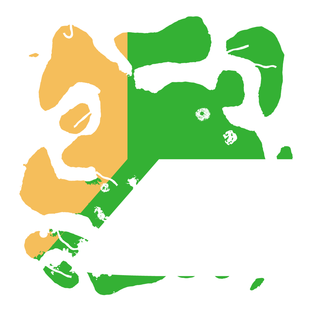 Biome Rust Map: Procedural Map, Size: 3500, Seed: 1576713519