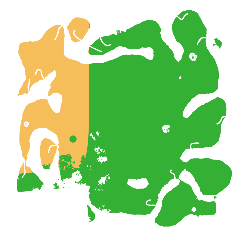 Biome Rust Map: Procedural Map, Size: 4500, Seed: 1034029416