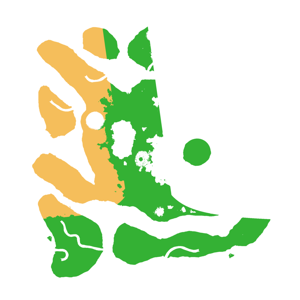 Biome Rust Map: Procedural Map, Size: 3000, Seed: 18051992