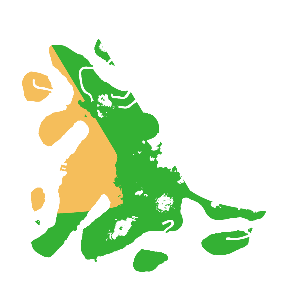 Biome Rust Map: Procedural Map, Size: 3000, Seed: 1071760187