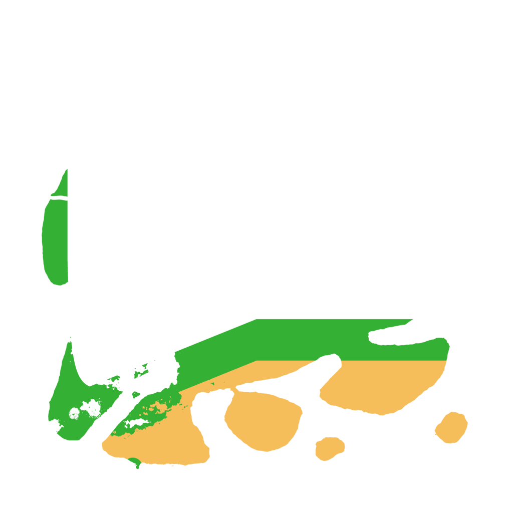 Biome Rust Map: Procedural Map, Size: 3500, Seed: 59480