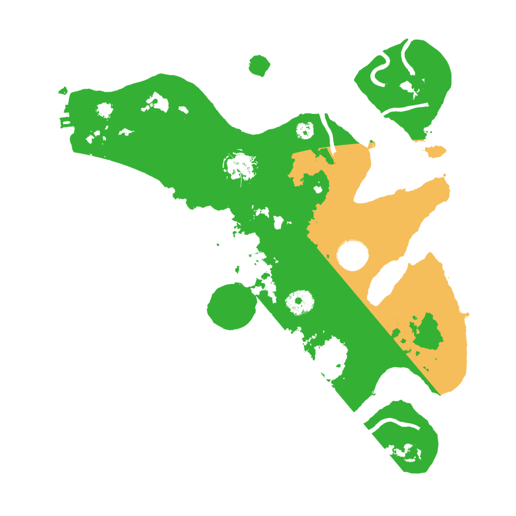 Biome Rust Map: Procedural Map, Size: 3000, Seed: 68970999