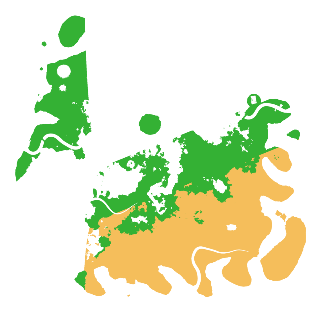 Biome Rust Map: Procedural Map, Size: 4200, Seed: 431562177