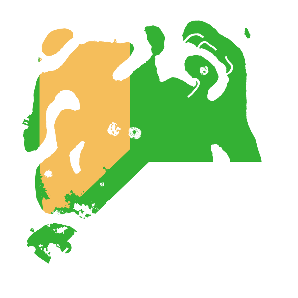 Biome Rust Map: Procedural Map, Size: 3500, Seed: 536975674