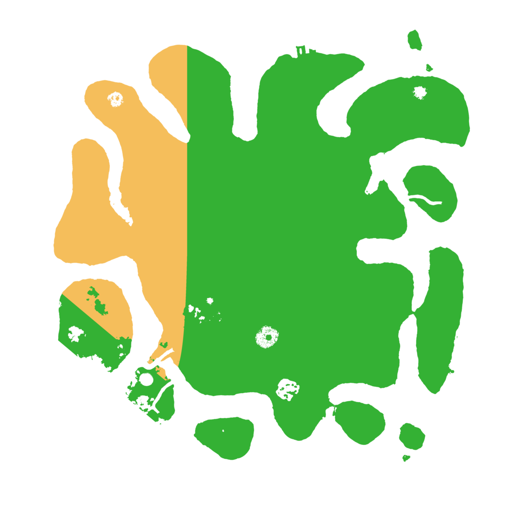 Biome Rust Map: Procedural Map, Size: 3500, Seed: 1584604712