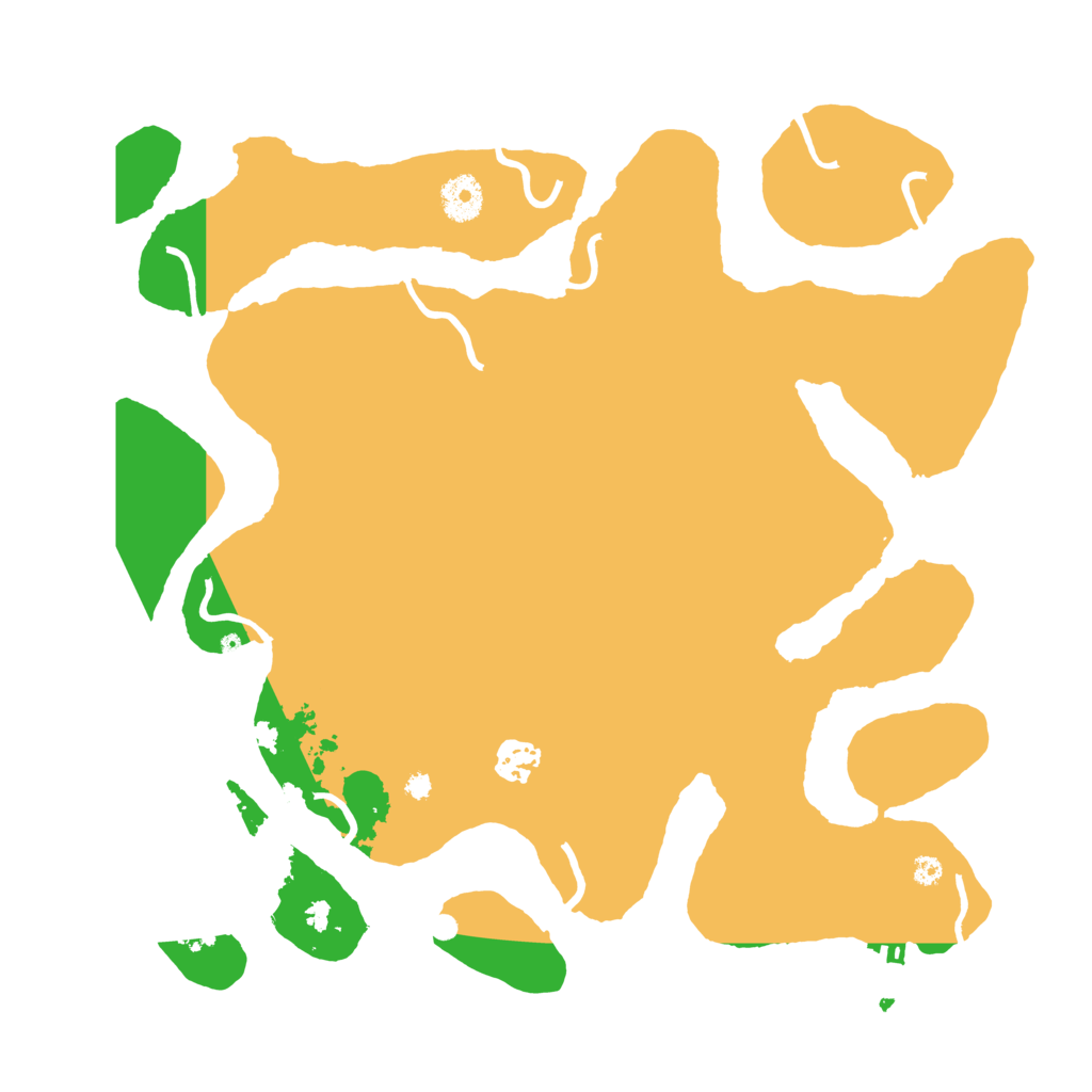 Biome Rust Map: Procedural Map, Size: 3700, Seed: 1599265040