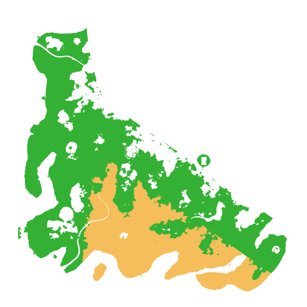 Biome Rust Map: Procedural Map, Size: 4000, Seed: 29935847