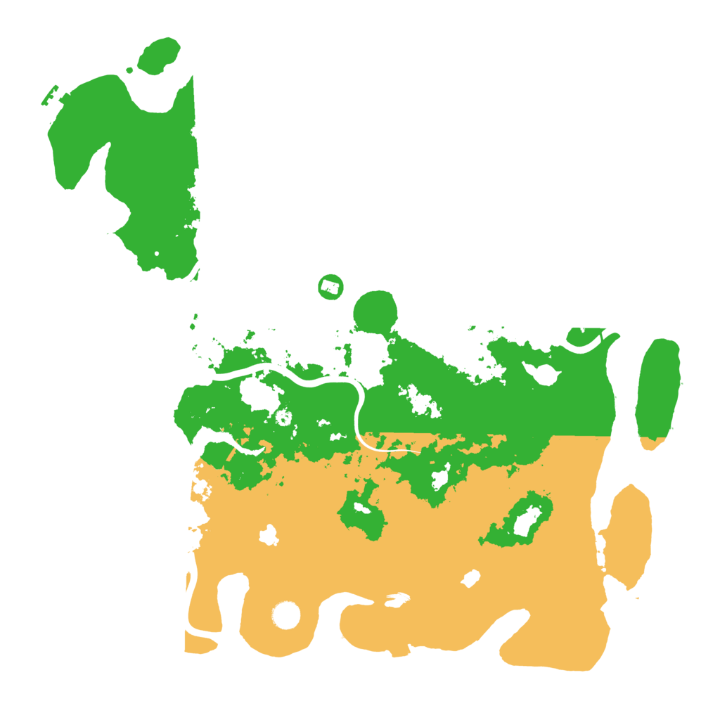 Biome Rust Map: Procedural Map, Size: 4500, Seed: 6516480