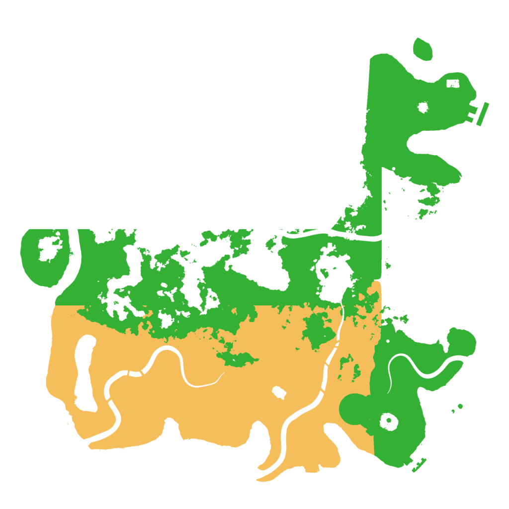 Biome Rust Map: Procedural Map, Size: 4250, Seed: 908463