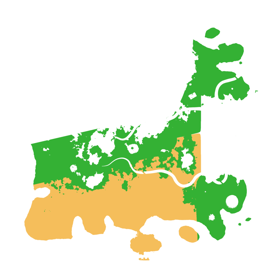 Biome Rust Map: Procedural Map, Size: 3875, Seed: 78234