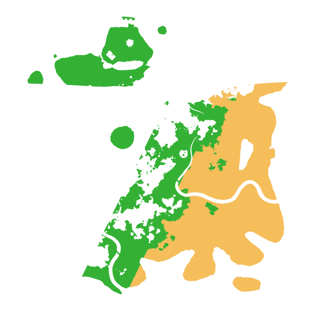 Biome Rust Map: Procedural Map, Size: 3750, Seed: 287107712