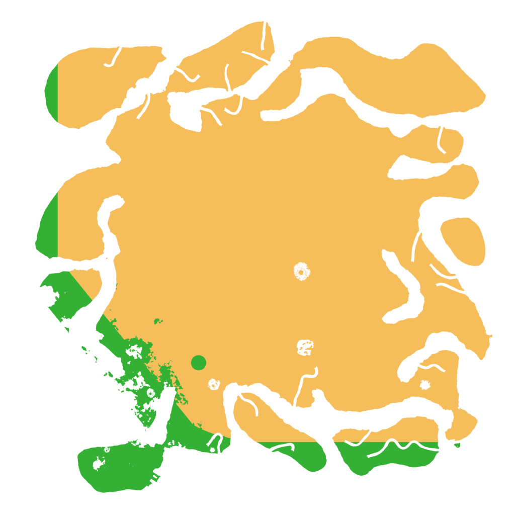 Biome Rust Map: Procedural Map, Size: 4500, Seed: 295641411