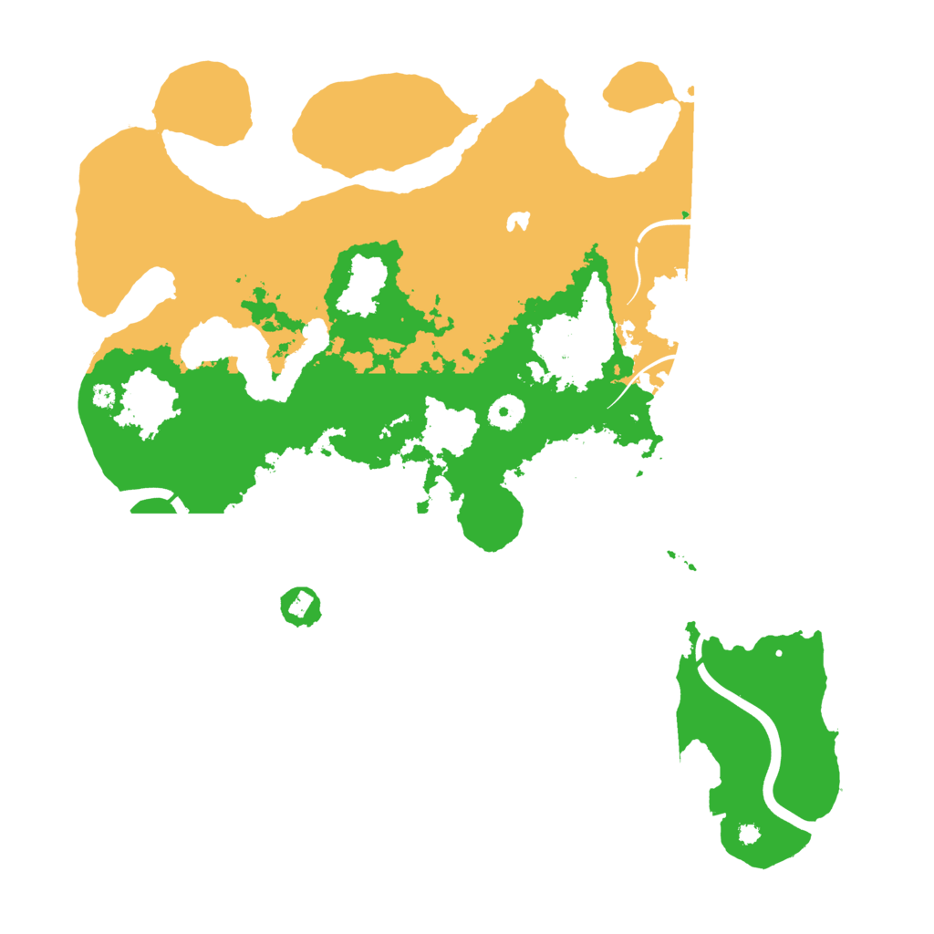 Biome Rust Map: Procedural Map, Size: 4000, Seed: 185644837