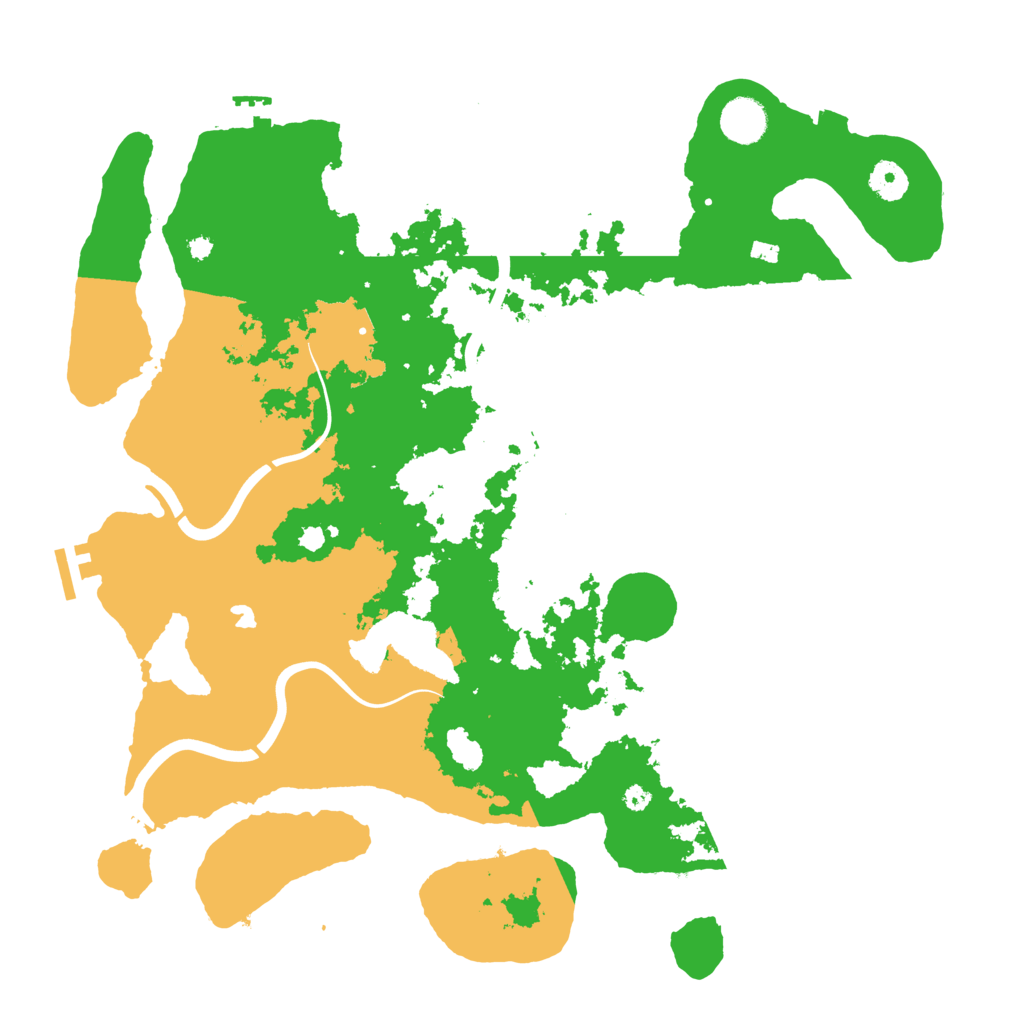 Biome Rust Map: Procedural Map, Size: 4000, Seed: 194872