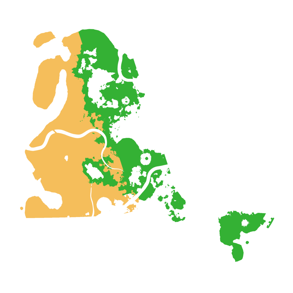 Biome Rust Map: Procedural Map, Size: 3750, Seed: 14082021