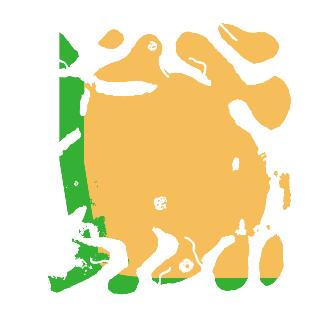 Biome Rust Map: Procedural Map, Size: 3500, Seed: 518560972