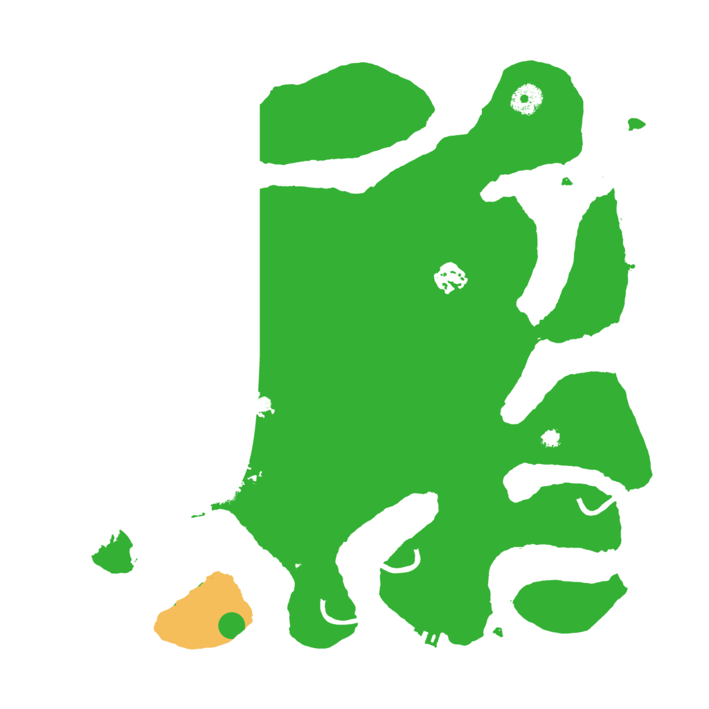 Biome Rust Map: Procedural Map, Size: 3500, Seed: 12082021