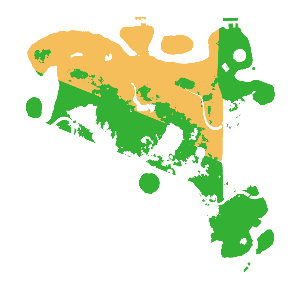 Biome Rust Map: Procedural Map, Size: 4000, Seed: 240966334