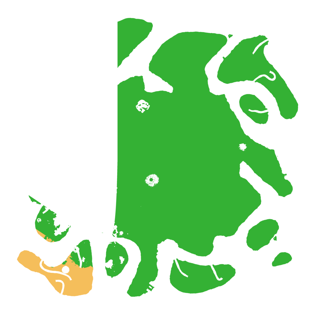 Biome Rust Map: Procedural Map, Size: 3800, Seed: 918969083