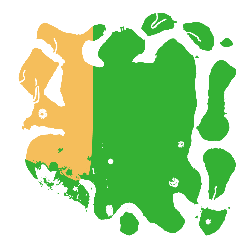 Biome Rust Map: Procedural Map, Size: 4000, Seed: 1410493480