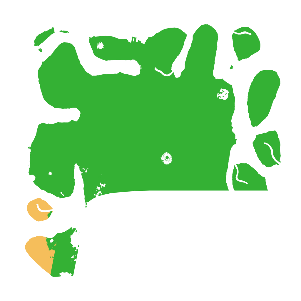 Biome Rust Map: Procedural Map, Size: 4000, Seed: 81354