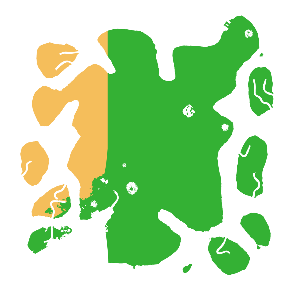 Biome Rust Map: Procedural Map, Size: 3800, Seed: 2127966741