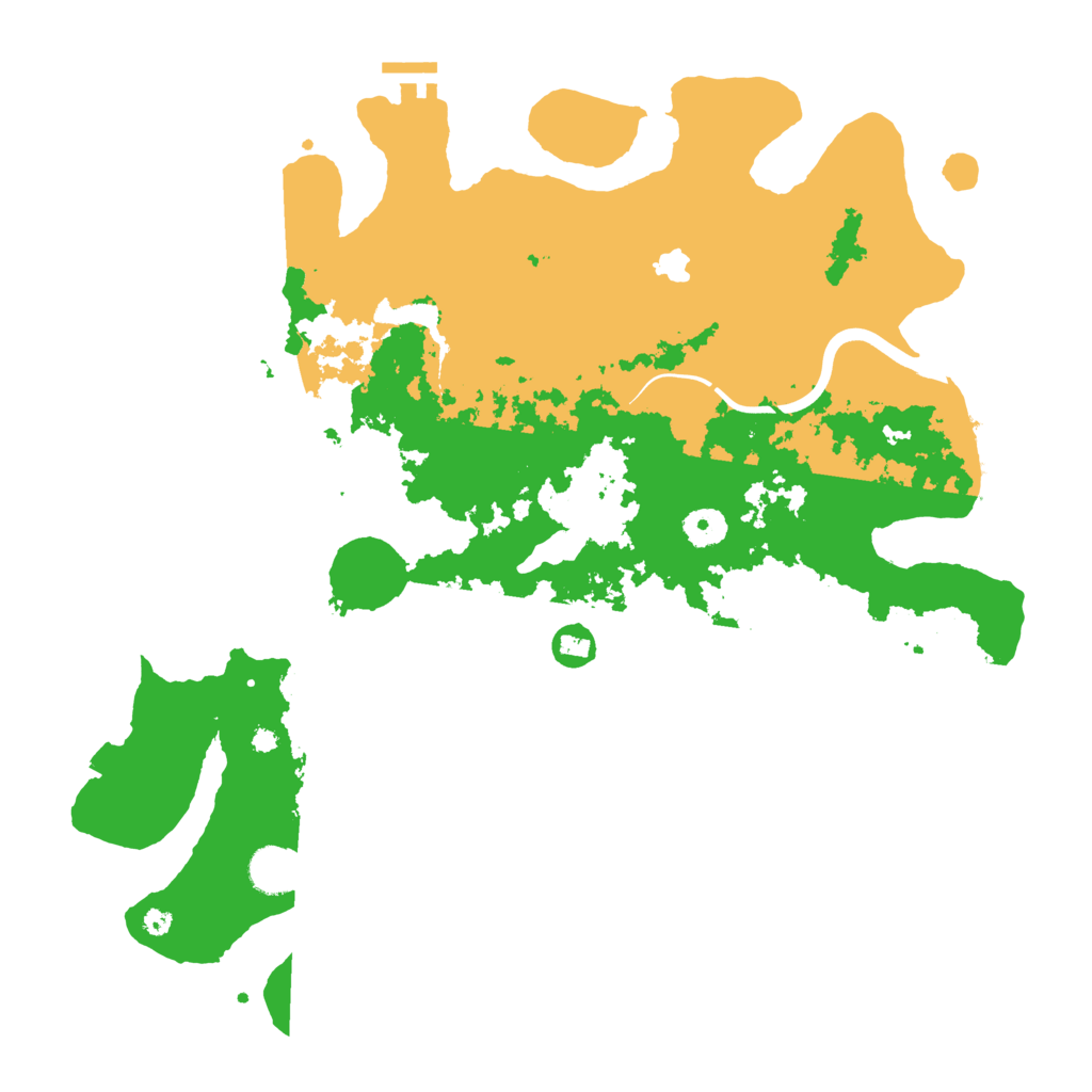 Biome Rust Map: Procedural Map, Size: 4000, Seed: 38840171