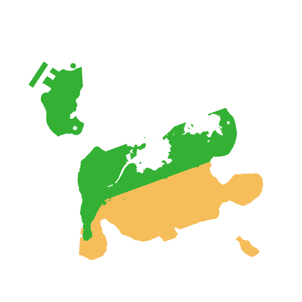 Biome Rust Map: Procedural Map, Size: 2200, Seed: 59137