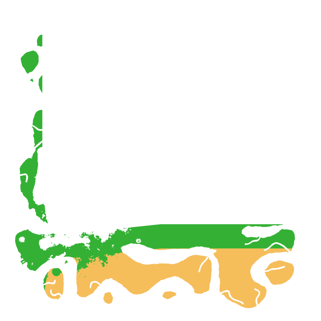 Biome Rust Map: Procedural Map, Size: 5000, Seed: 12594