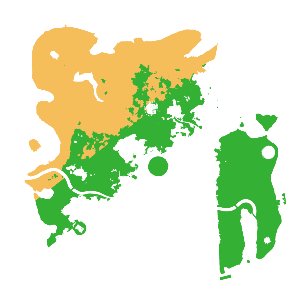 Biome Rust Map: Procedural Map, Size: 4000, Seed: 1153598431