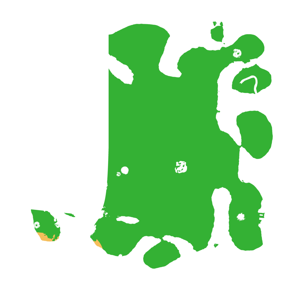 Biome Rust Map: Procedural Map, Size: 3500, Seed: 722310