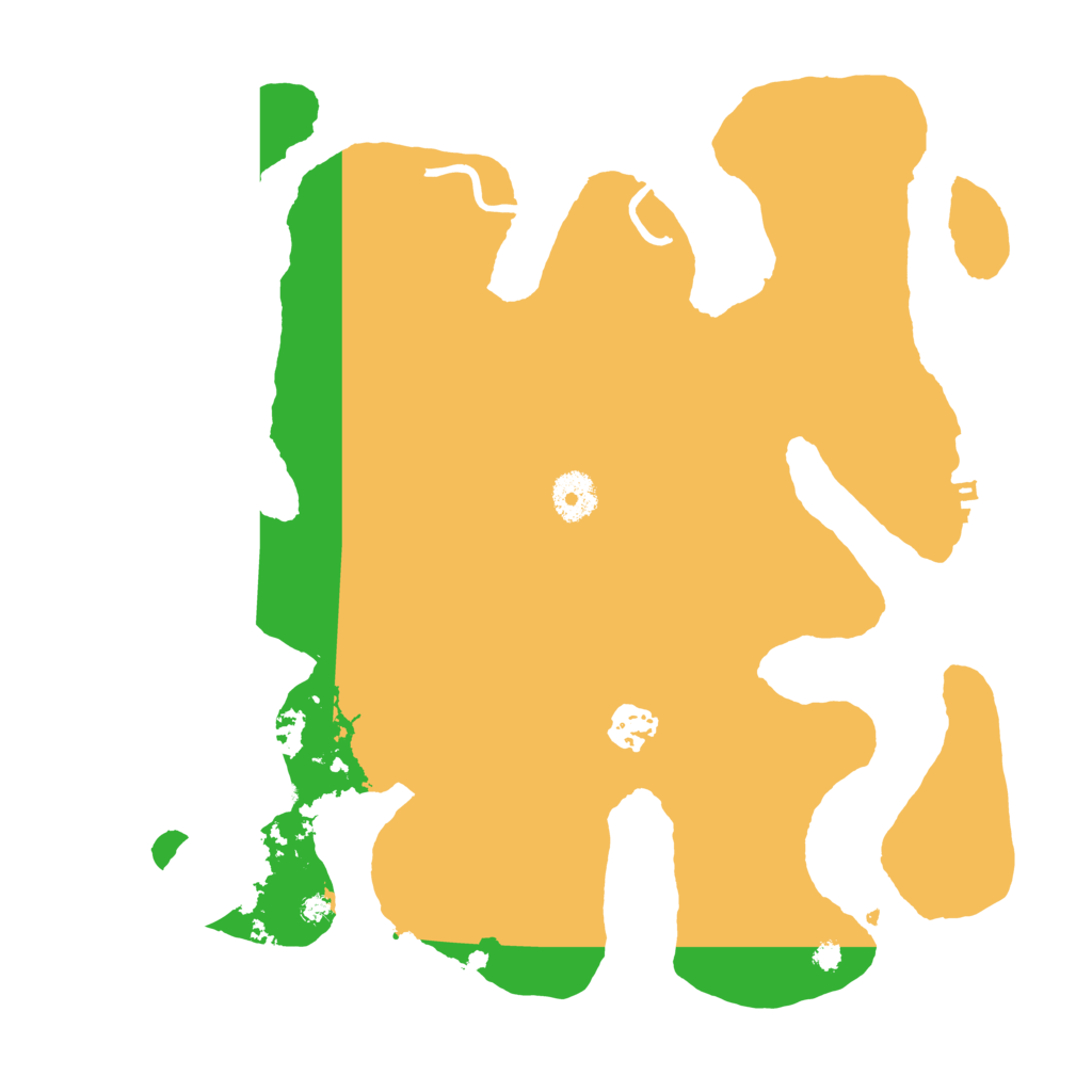 Biome Rust Map: Procedural Map, Size: 3500, Seed: 216214714