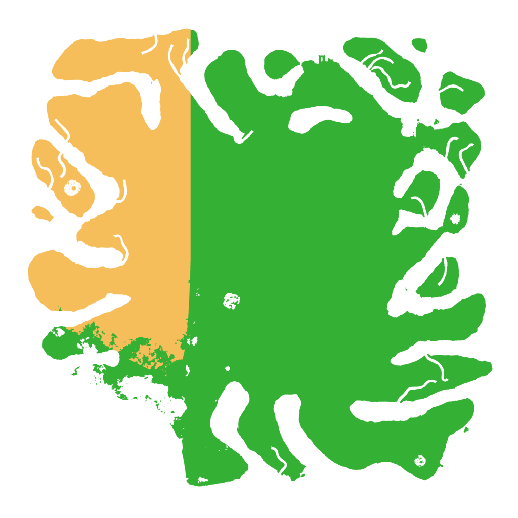 Biome Rust Map: Procedural Map, Size: 4800, Seed: 10255