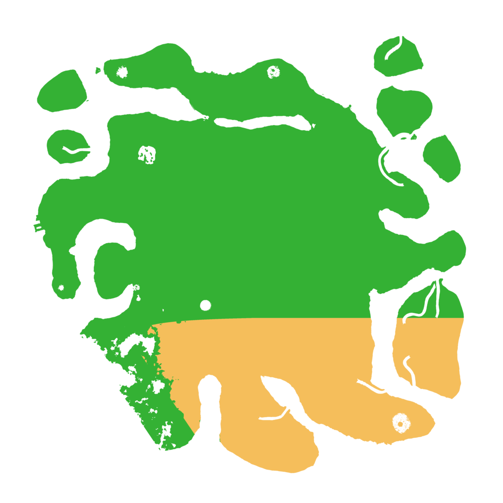 Biome Rust Map: Procedural Map, Size: 4100, Seed: 1730258