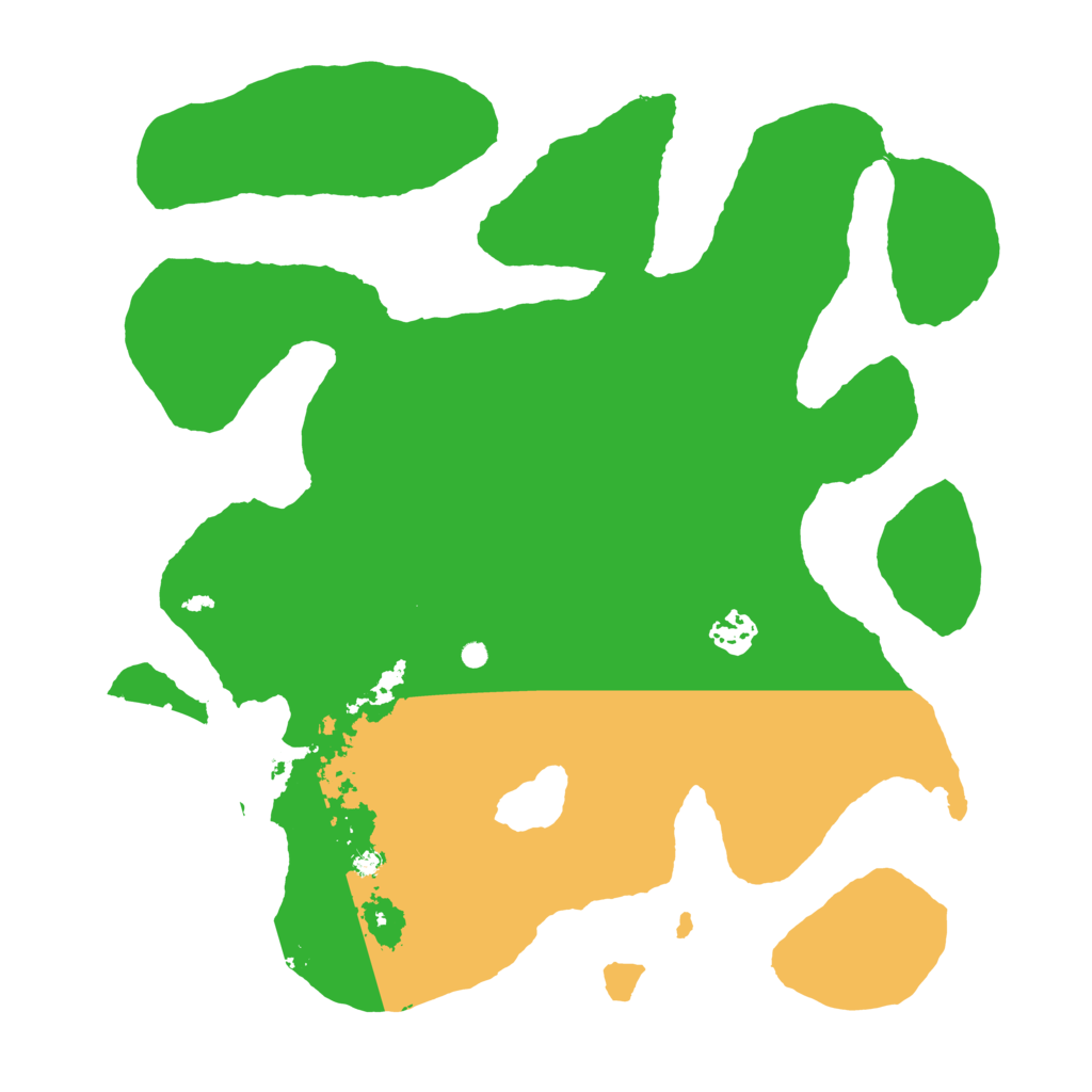 Biome Rust Map: Barren, Size: 3700, Seed: 1287674446