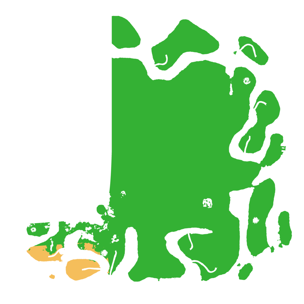 Biome Rust Map: Procedural Map, Size: 4500, Seed: 1739383376