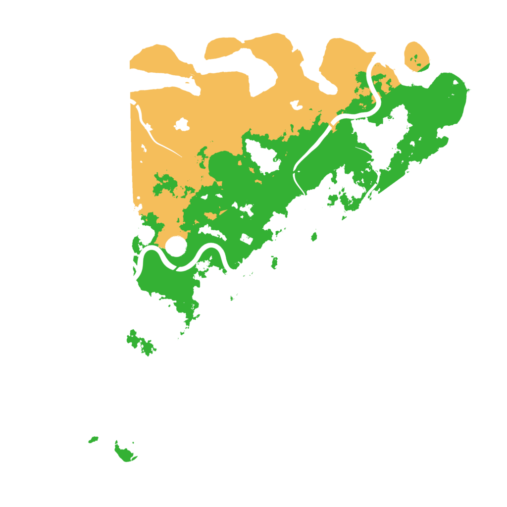 Biome Rust Map: Procedural Map, Size: 4530, Seed: 156346170